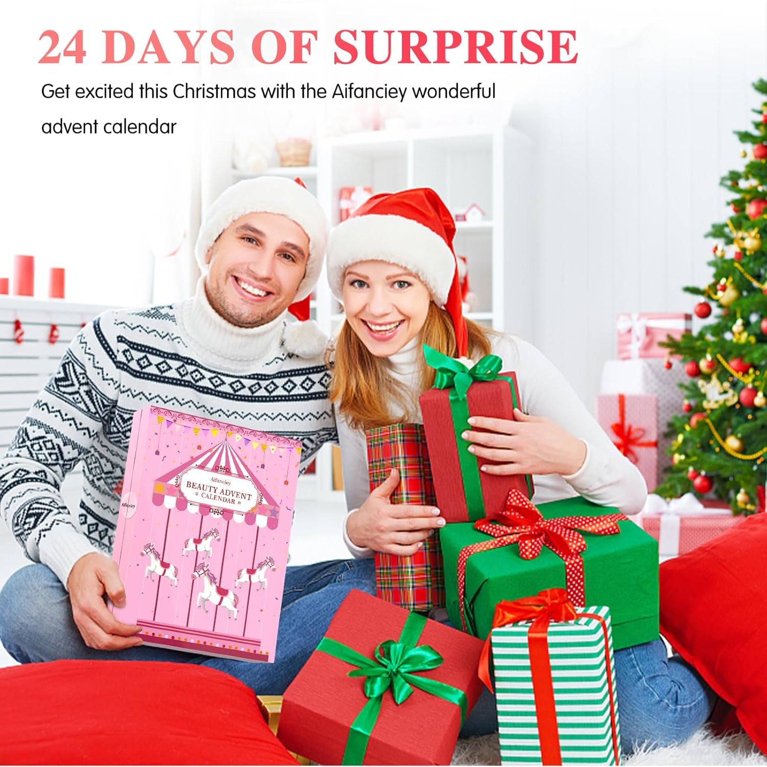 Beauty Adventskalender 2025 Mit Exquisite Kosmetik 24 Stück Bestes Geschenk Schönheitsprodukte Für Mädchen Frauen Teenager Für Abwechslungsreiche Verwöhnende Und Stylische Adventszeit Festival