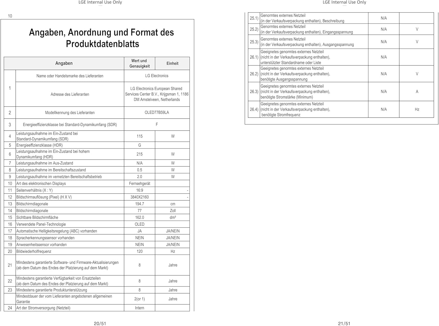 LG OLED77B59LA TV 77 Zoll (195 Cm) 4K OLED AI TV (Α8 Gen2 4K AI Prozessor, Webos 25, 120Hz) [Modelljahr 2025]
