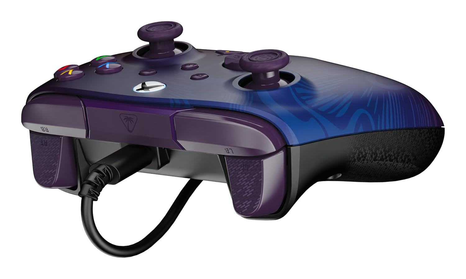 Turtle Beach Rematch Advanced Purple Fade Wired Gaming Controller - Lizenziert Für Xbox Series X, S, Xbox One Und Windows PC, Mit Zuweisbaren Tasten Und Rumble-Feature-Motoren
