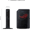 ASUS ROG NUC 15 Tall Mini PC RNUC15JNK9X28AA2 (Intel Core Ultra 9 275HX Prozessor, NVIDIA Geforce RTX 5080, 2TB Speicher, 16X2 GB RAM, Intel Wifi 7, Windows 11 Home, Mit Eu-Netzkabel)