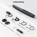 Soundbar Für TV Geräte, 2-In-1 Trennbare Tower-Lautsprecher Mit Bluetooth 5.3/Hdmi-Arc/Optisch/Aux – Wandmontagefähige Home Cinema Sound Bar Mit Surround-Sound Für Pc/Gaming/Projektoren (Black) 1Pcs