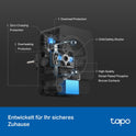 Tapo P410M WLAN Outdoor Steckdose, Smart Home Plug Mit Stromzähler, IP54, Funktioniert Mit Alexa, Google Assistant, Siri, Smartthings & Matter, Fernsteuerung, Zeitplan, 2,4 Ghz WLAN, 3680W/16A