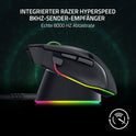 Razer Mouse Dock Pro & Charging Puck - Magnetische Drahtlose Ladestation & Akku (Hyperspeed 4K Hz, 8 RGB Chroma Beleuchtung & Modul Für Kompatible Razer Mäuse) Schwarz