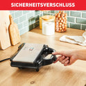 Tefal Sandwichmaker – Starte Genussvoll in Den Tag: Knusprige Toasts, Geschmolzener Käse Und Kein Anbrennen Dank Antihaft-Platten, Einfache Reinigung Und Stilvolles Design Für Dein Frühstücksritual