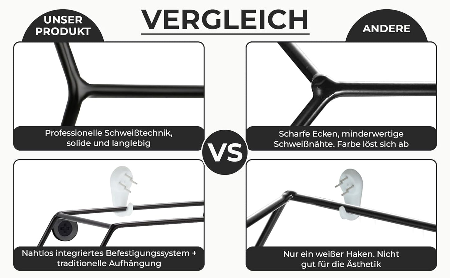 3Er Hexagon Wandregal Set, Schwarze Metall Schweberegale Mit Holzablage, Modernes Wabenregal Für Wohnzimmer, Schlafzimmer, Küche & Büro, Stabiles Stahlrahmen Regal Mit Schrauben & Montagezubehör