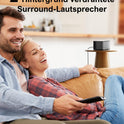 ULTIMEA 7.1 Surround Sound System Für TV Mit Dolby Atmos, App Steuerung, 4 Kabelgebundene Surround-Lautsprecher, 460W Soundbar Für Smart TV Mit Wireless Subwoofer, Heimkino Sound System, Poseidon D80