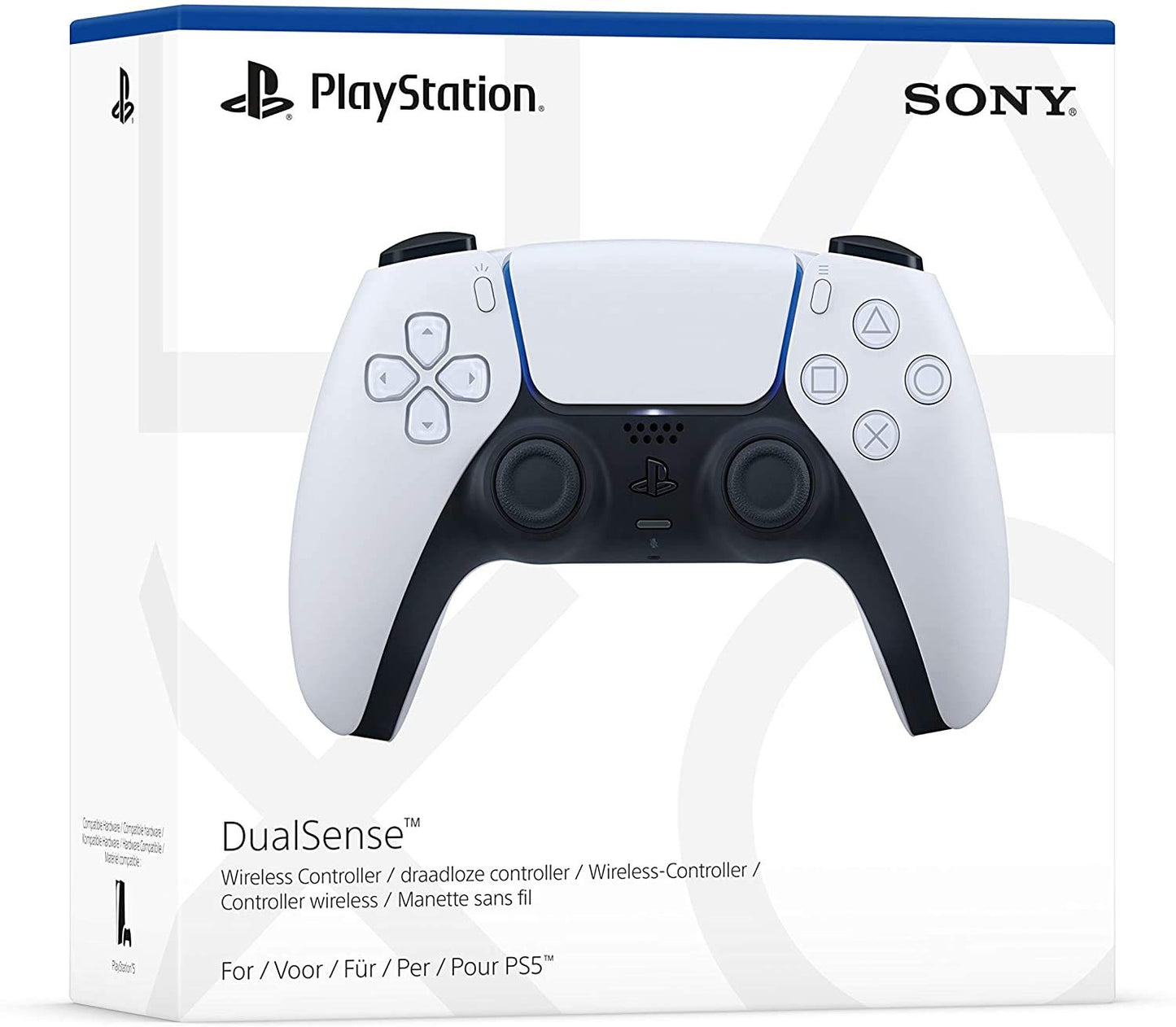 Sony Playstation 5 Dualsense Controller Weiß, 0711719399704
