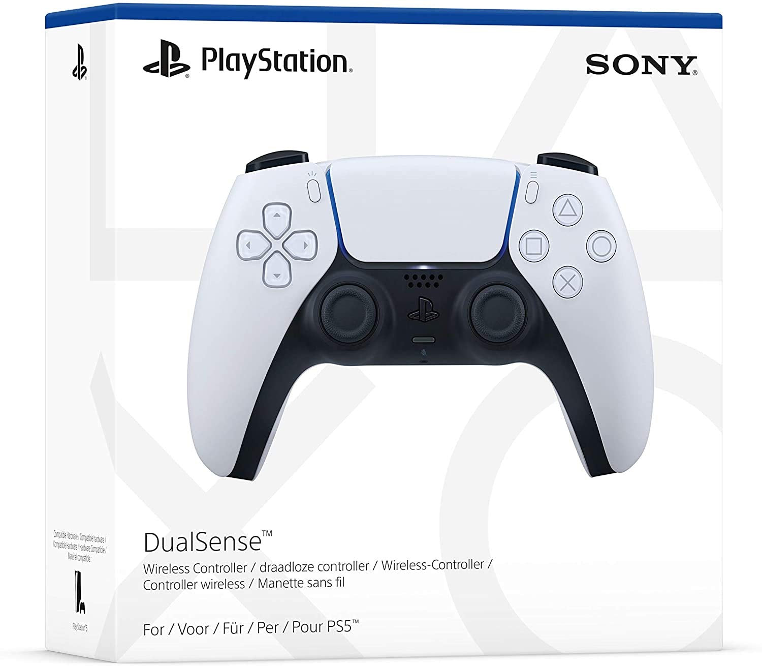 Sony Playstation 5 Dualsense Controller Weiß, 0711719399704