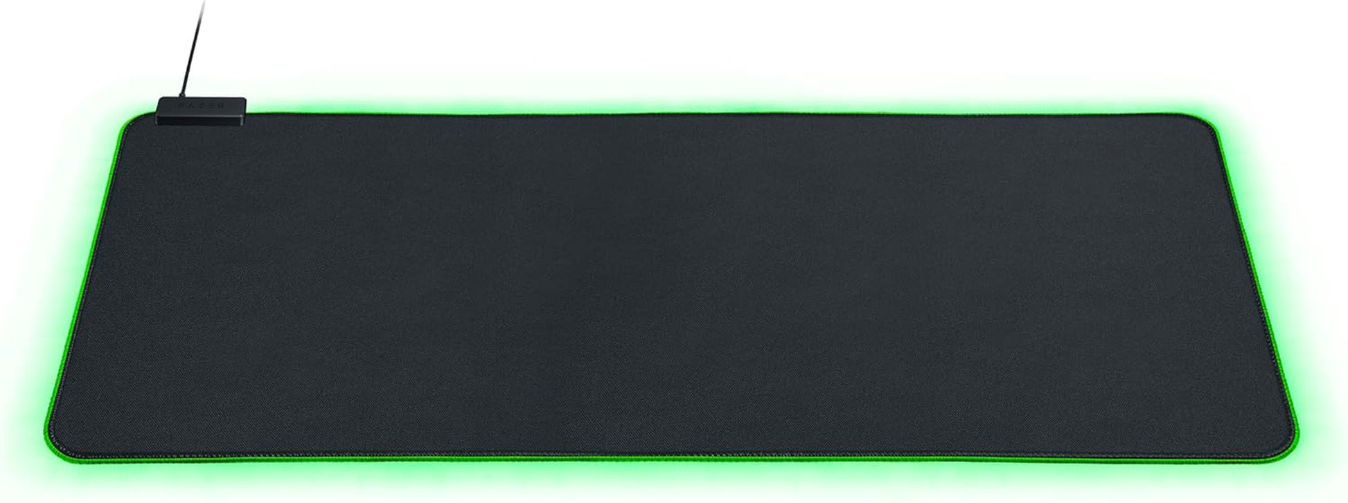 Razer Goliathus Extended Chroma - Extra Große Weiche XXL Gaming Maus-Matte Mit RGB Beleuchtung (Kabelhalterung, Stoff-Oberfläche, Gesteppter Rand, Optimiert Für Alle Mäuse) Schwarz