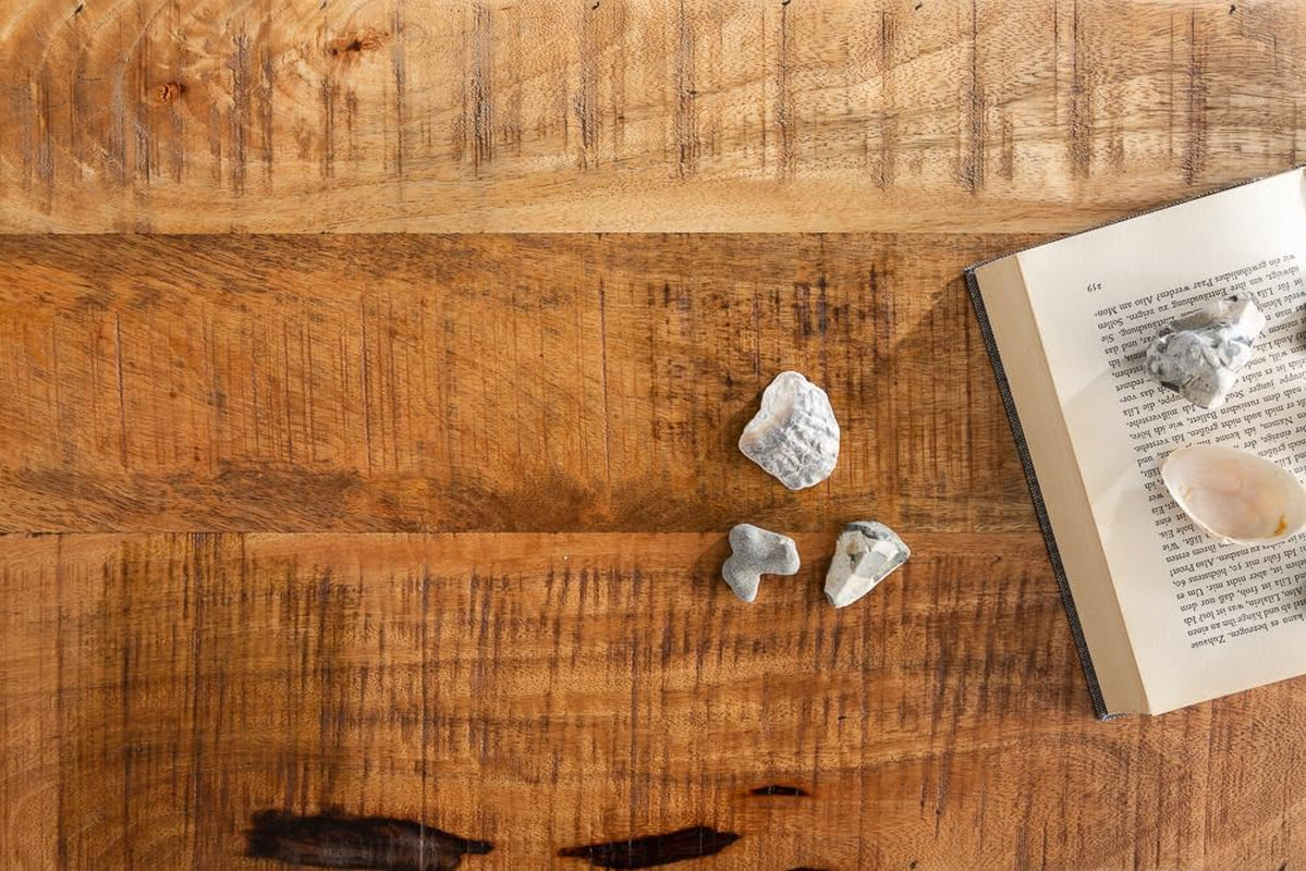 Invicta INTERIOR Industrial Truhenbank Factory LOFT 115Cm Mangoholz Natur Sitzbank Mit Stauraum Holzbank Truhe