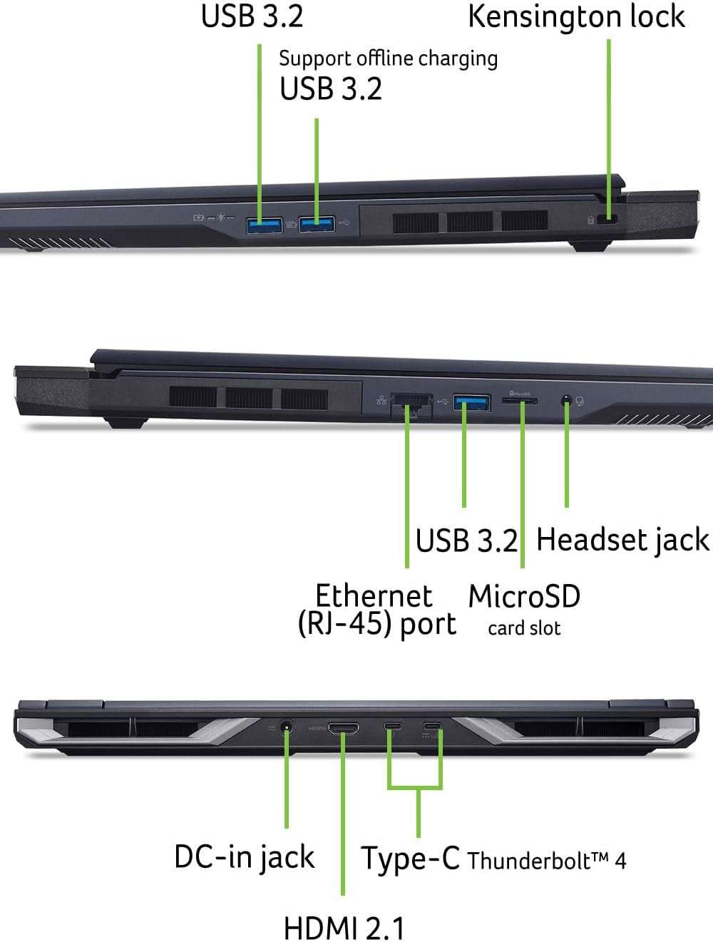 Acer Predator Helios Neo 16 AI (PHN16-73-9816) Gaming Laptop, 16 Inch WQXGA IPS 240Hz Display, Intel Core Ultra 9 275HX, 32 GB RAM, 1 TB SSD, NVIDIA Geforce RTX 5070, Windows 11, QWERTZ Keyboard