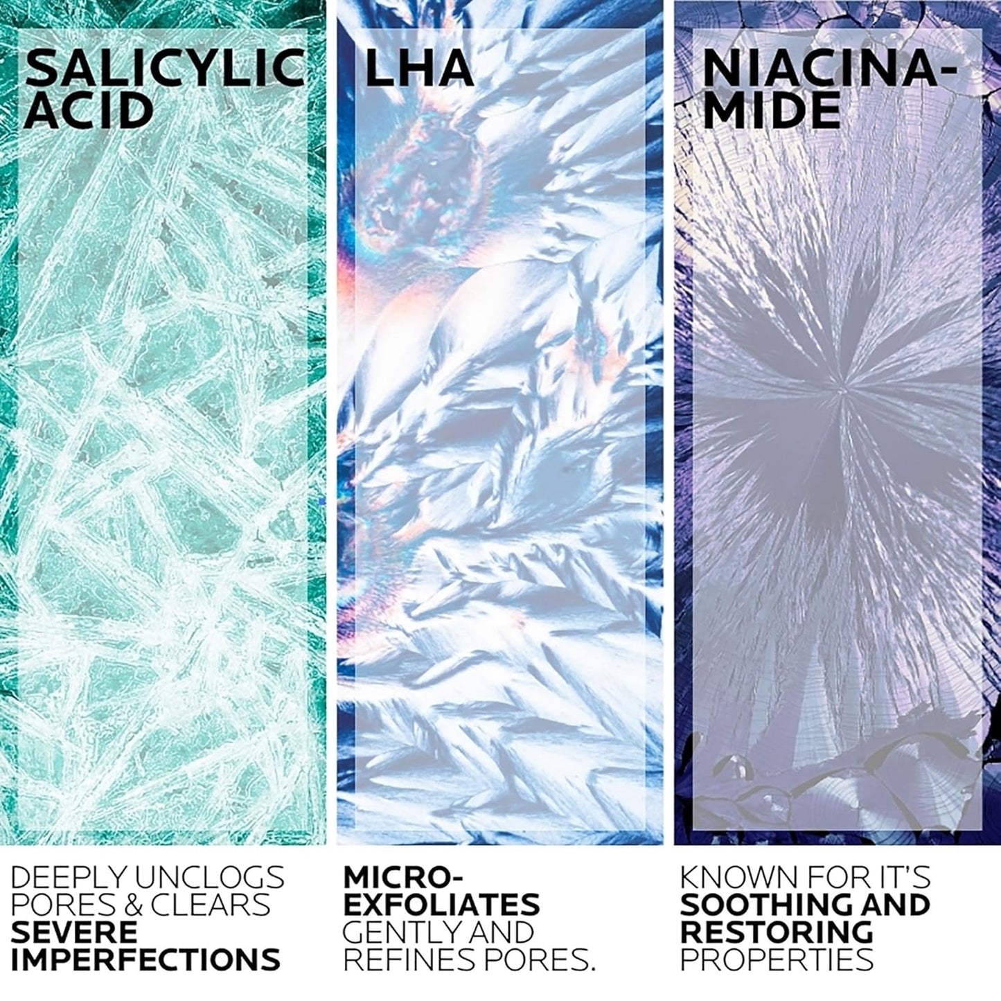 La Roche Posay Mikro-Peeling Reinigungsgel, Für Gesicht Und Körper, Für Unreine, Fettige Haut, Sanft Exfolierend, Mit LHA, Salicylsäure, Glycerin Und Zink, 400 Ml