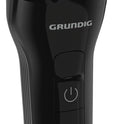 GRUNDIG MS 6330 Herrenrasierer, 60 Min Betriebszeit, Ausklappbarer Langhaarschneider, 3-Fach Schneidsystem, Gehäuse Aus 74% Recyceltem Kunststoff, Weltweite Nutzung, Schwarz
