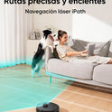 Eufy L60 Saugroboter Mit 5.000Pa Saugkraft, Anti-Haar-Verwicklung, 60-Tage-Absaugstation, Ipath-Laser-Navigation, Für Hartböden