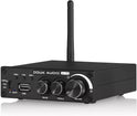 Douk Audio 320W Bluetooth 5.0 Hifi-Verstärker Empfänger 2.0-Kanal Stereo Power Amplifier Subwoofer Amp Mini Class D Integrierter Verstärker USB Music Player Für Passivlautsprecher Zu Hause (M1 PRO)