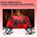 Xbox Controller Wireless Für Xbox One, Xbox Series X/S, Xbox One X/S,Controller Mit 3.5Mm Kopfhörerbuchse,Mit 2.4Ghz Wireless Adapter,Camo Rot