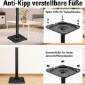 Mounting Dream Lautsprecherständer Höhenverstellbar Für Satelliten Bis Zu 5KG, 2Er-Set Bodenständer