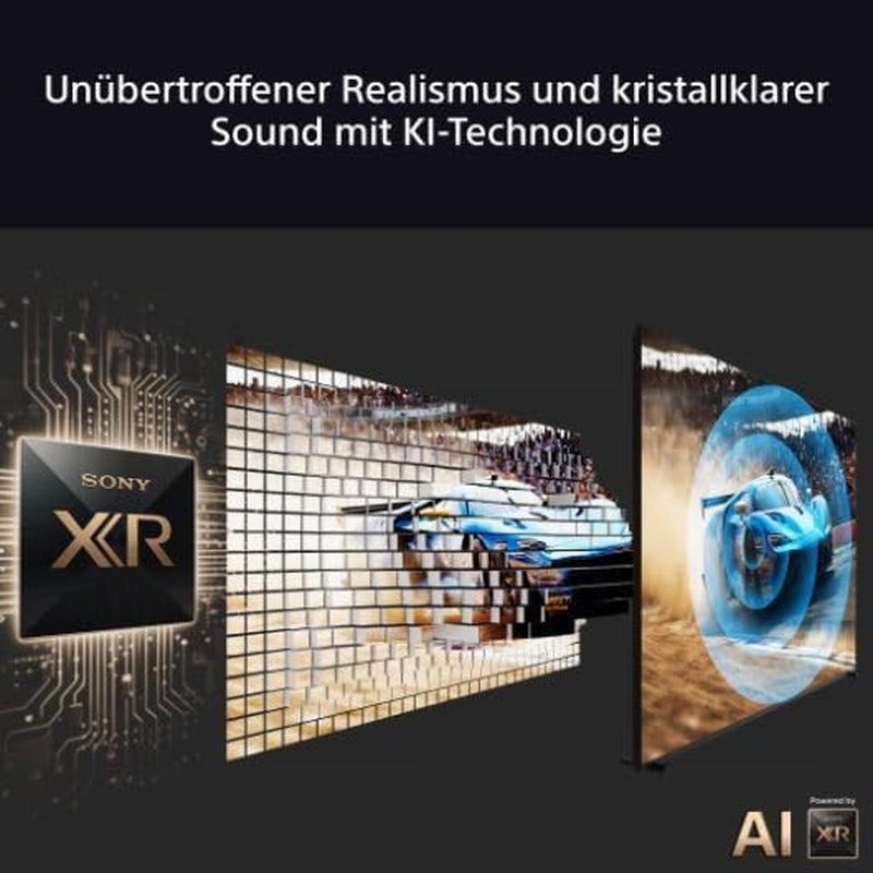 Sony BRAVIA 3 - Direct LED 50 Zoll Fernseher (K50S32), X-Balanced Speaker, Dolby Vision/Atmos, IMAX Enhanced, Google TV (2025), Google Cast, Apple Airplay 2, Eco Dashboard 2, Game Menu 2, Smart TV