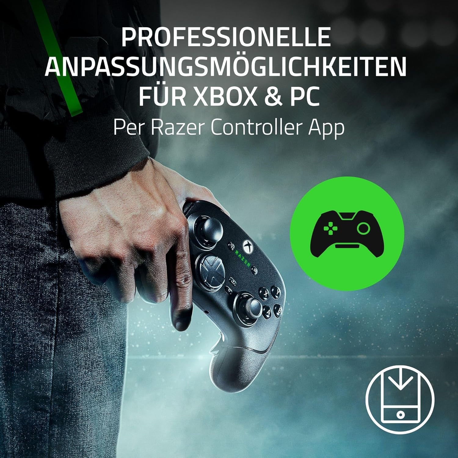 Razer Wolverine V3 Pro - Kabelloser Esports Controller Für Xbox & PC - Hall Effect Analog Sticks (Hyperspeed Wireless, Mecha Tactile Action Buttons, Haptische Vibrationen) Weiß