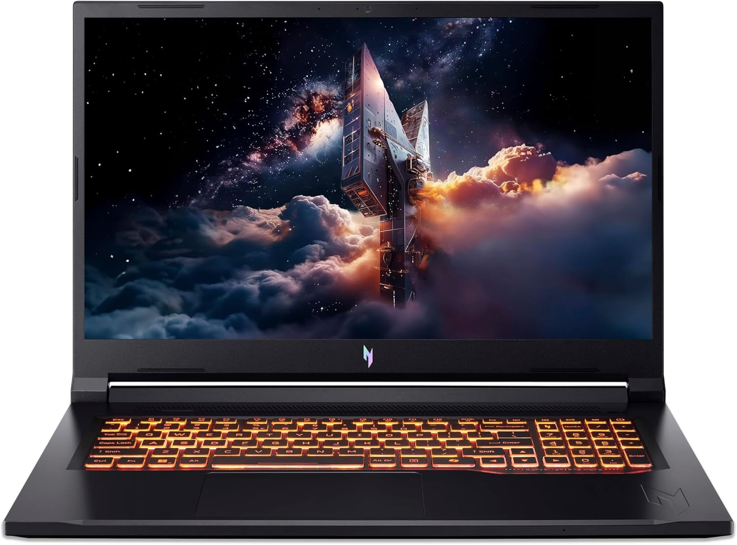 Acer Nitro V 17 AI (ANV17-41-R0BS) Gaming Laptop, 17" FHD IPS 144Hz Display, AMD Ryzen 7 260, 16 GB RAM, 1 TB SSD, NVIDIA Geforce RTX 5060, Windows 11, QWERTZ Tastatur, Schwarz