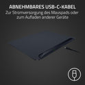 Razer Firefly V2 Pro - Rgb-Hintergrundbeleuchtete Gaming-Mausmatte - Integrierter Usb-Anschluss (15-Zonen-Led-Beleuchtung, Mikrogeätzte Oberfläche Für Optimales Tracking, USB-C Kabel) Schwarz