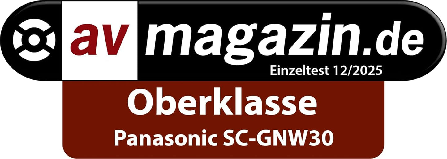 Panasonic SC-GNW30 Kabelloser Heimkino Nacken-Lautsprecher Surround Sound System Mit Integriertem Mikrofon; HDMI 2.1, USB, Bluetooth 9H Akkulaufzeit, Kompatibel Mit TV, PC, Macos, Ps4/Ps5/Switch/Xbox