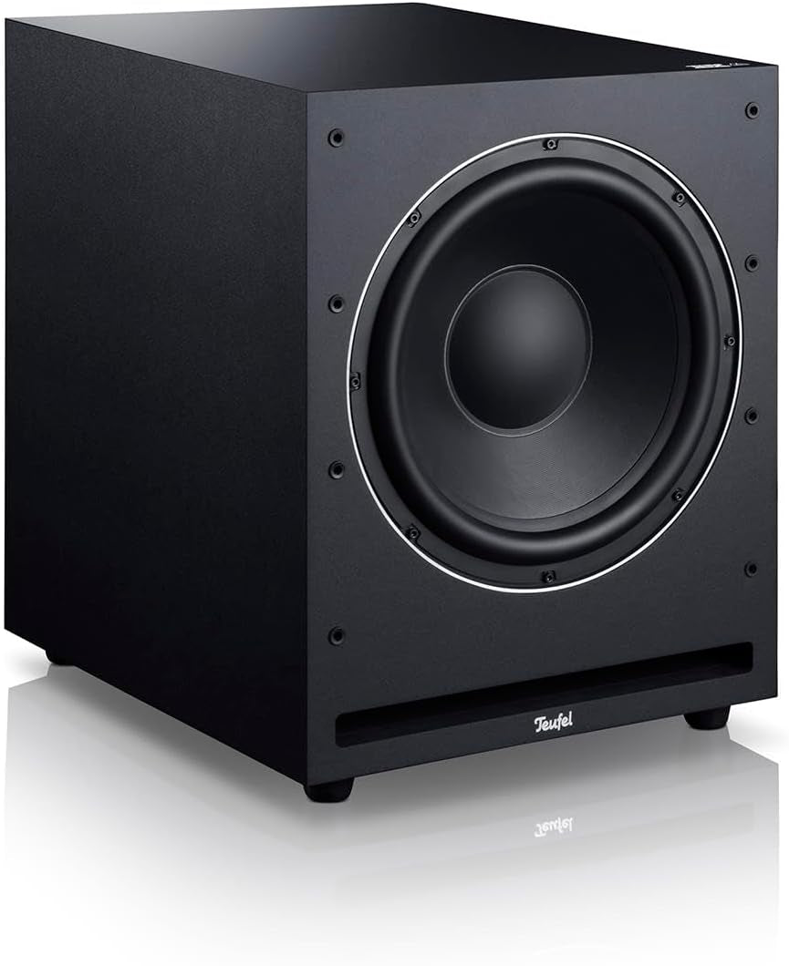 Teufel Theater 500 Surround 5.1 Heimkino-Set - Kinoatmosphäre Surround Sound System, Mächtiger Subwoofer, Allrounder Für Musik, Filmton Und Games, Dipol-Rear-Lautsprecher, Bassreflex - Schwarz