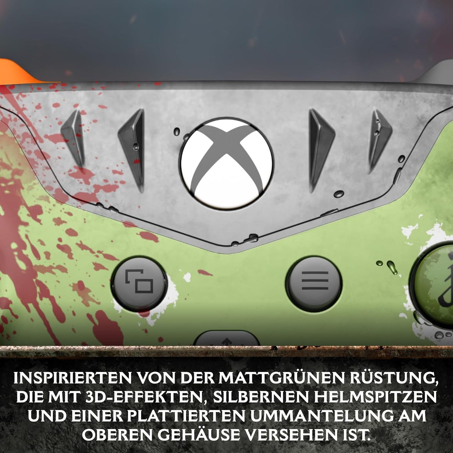 Xbox Wireless Controller – DOOM: the Dark Ages Limited Edition Für Xbox Series X|S, Xbox One, Pcs Und Cloudfähige Geräte