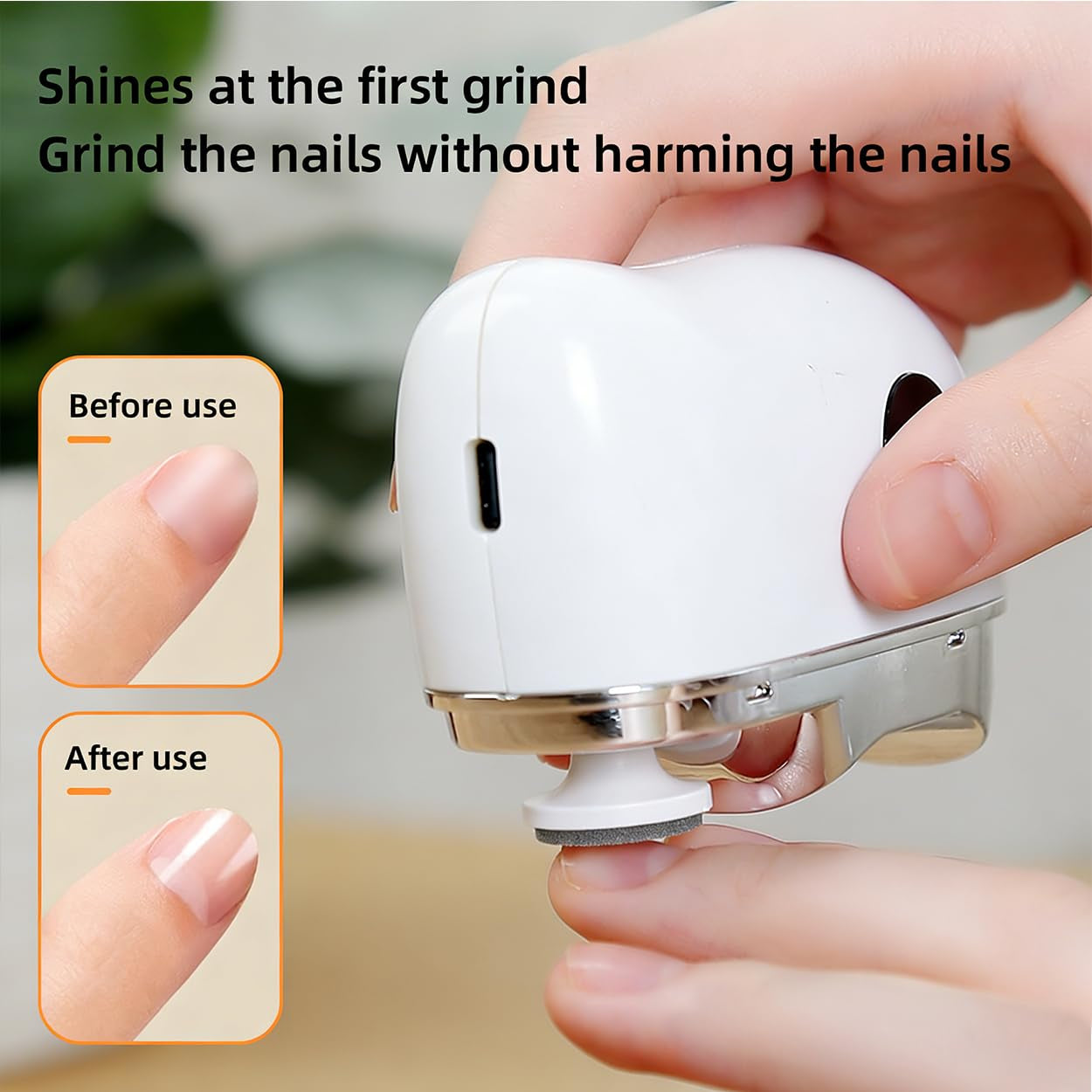 Elektrischer Nagelschleifer +Adlerknipser Set - 3-In-1 Mit Integriertem Purpurlicht, 3 Geschw, Leise - Inkl. Staubauffang, Alloy-Scheiben, Für Maniküre/Pediküre、Dicke、Spröde Nägel & Die Ganze Familie