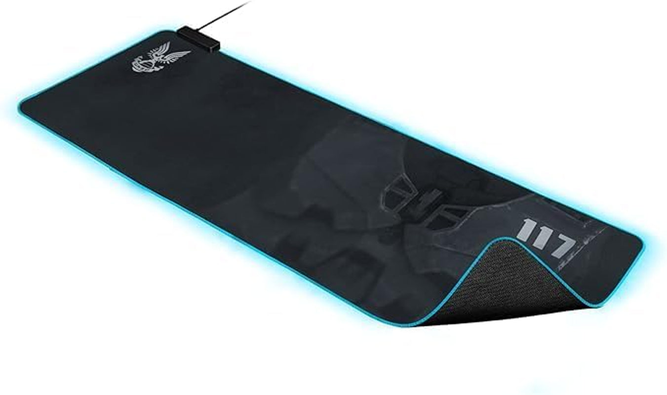 Razer Goliathus Extended Chroma (Halo Infinite Edition) - Extra Große Weiche XXL Gaming Maus-Matte Mit RGB Beleuchtung (Kabelhalterung, Stoff-Oberfläche, Gesteppter Rand) HALO
