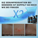 Gesichtspflege Set Männer - Korean Skincare Set Mit Gesichtsreiniger, Serum, Augencreme, Feuchtigkeitscreme - Pflegeset Männer Für Tägliche Routine - Geschenke Für Männer,