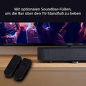 Sony BRAVIA Theatre System 6 (5.1-Kanal-Surround Sound, 1000 W, Inkl. Rücklautsprecher & Subwoofer, Dolby Atmos, DTS:X, AI Voice Zoom 3 Mit BRAVIA TV, DSEE, Multi-Stereo-Party-Modus) Schwarz