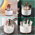 Kosmetik Make up Organizer, 360°Drehbarer Pinsel Organizer, Kosmetikregal, Lidschattenpinsel Lippenstift Etui, Kosmetik Organizers Für Zimmer Decor Frisiertisch, Schlafzimmer, Bad