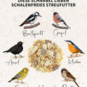 Dehner Natura Premium Wildvogelfutter, Streufutter Schalenfrei, Ganzjahresfutter Proteinreich / Energiereich, Hochwertiges Vogelfutter Für Wildvögel, 10 Kg