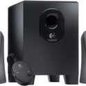 Logitech Z313 2.1 Lautsprecher-System Mit Subwoofer, 50 Watt Spitzenleistung, 3.5 Mm Eingang, Kopfhörerbuchse, Bedienelemente Am Steuergerät, EU Stecker, Pc/Tv/Tablet/Handy - Schwarz