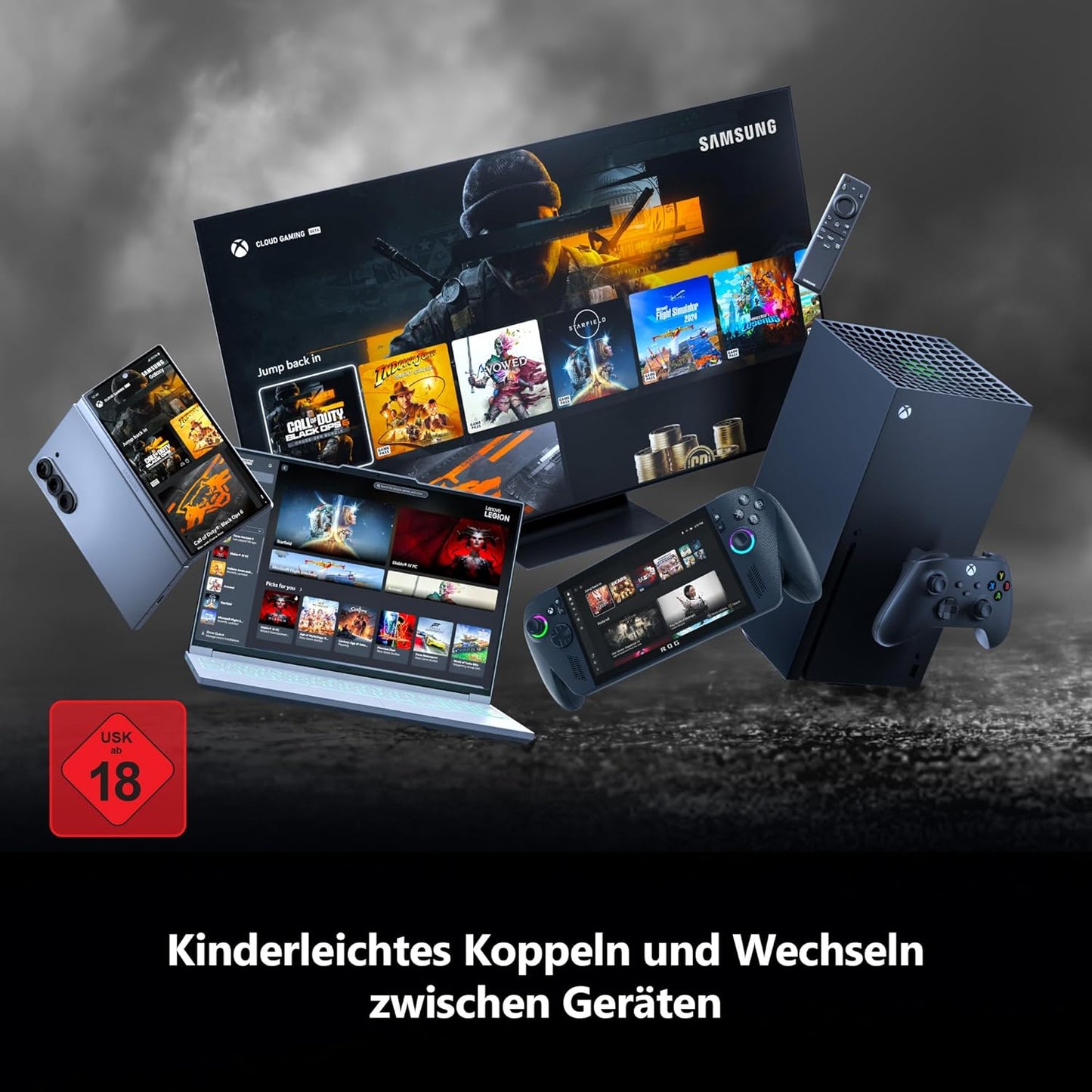 Xbox Wireless Controller – Storm Breaker Special Edition Series X|S, One, PC Und Cloudfähige Geräte