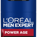 L'Oréal Men Expert Pflegeset Gegen Falten Für Männer, Geschenkset Mit Anti-Aging Tagescreme Und Nachtcreme Gegen Matte Haut, Geschenke Für Herren Mit Hyaluronsäure, Power Age, 2 X 50 Ml