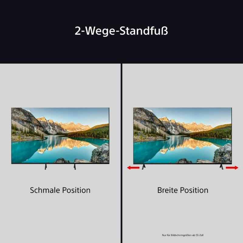 Sony BRAVIA 3 - Direct LED 50 Zoll Fernseher (K50S32), X-Balanced Speaker, Dolby Vision/Atmos, IMAX Enhanced, Google TV (2025), Google Cast, Apple Airplay 2, Eco Dashboard 2, Game Menu 2, Smart TV