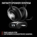 Steelseries Arctis Nova Pro Wireless - Multi-System Gaming Headset (PC, PS5, Switch + Bluetooth) - Hi-Fi-Treiber - Infinity Power System Mit 2 Akkus - Active Noise Cancellation - Clearcast Gen2 Mikro