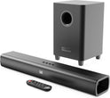 MAJORITY Naga 60 plus Soundbar Für TV Geräte | 300W 2.1 Soundbar Mit Subwoofer | Heimkino Soundsystem HMDI ARC | Sound Bar Bluetooth | Wandmontierbares Sound System | Inklusive Fernbedienung