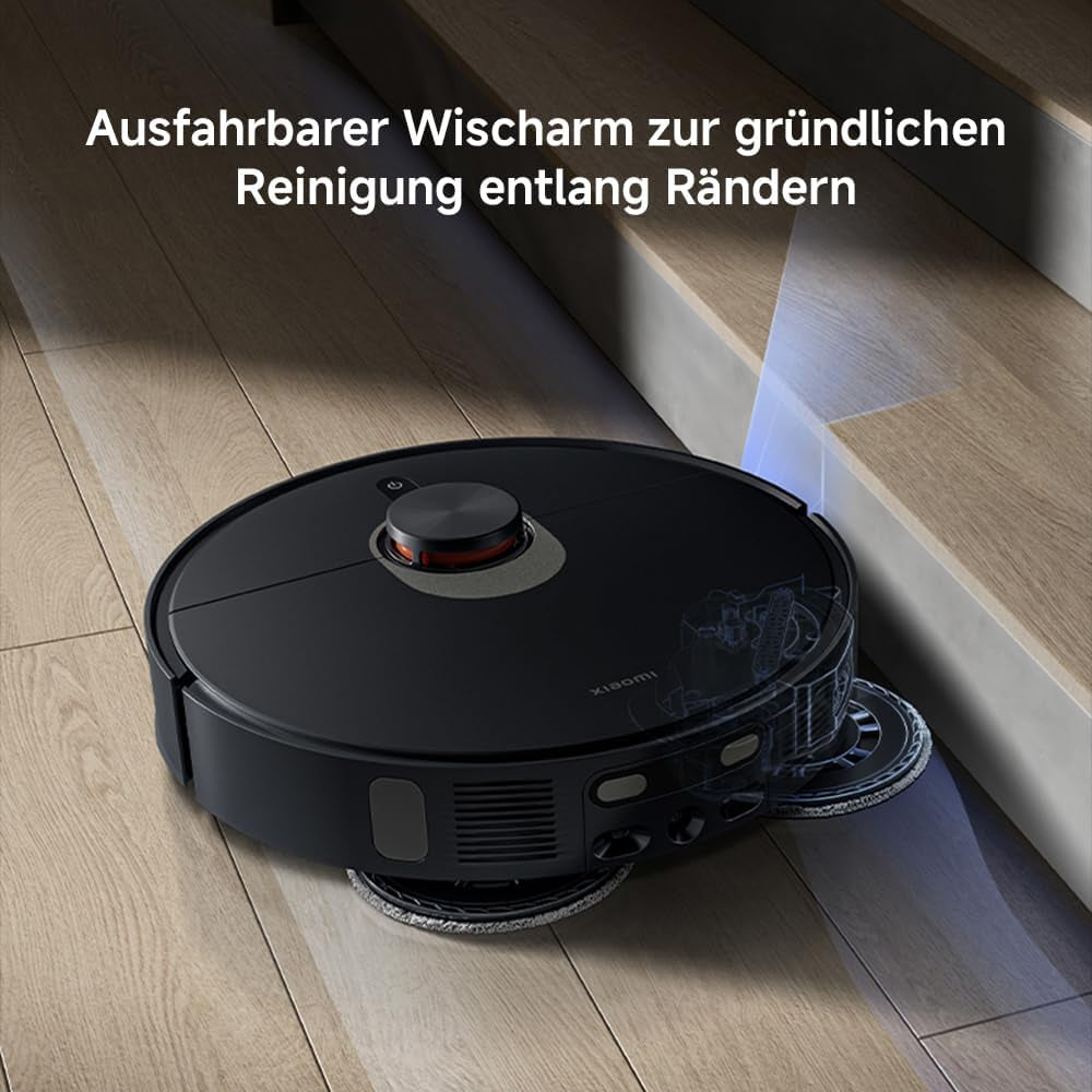 Xiaomi Robot Vacuum X20 Max – 8000 Pa Saugleistung, Duales Moppsystem Mit Heißwasserreinigung Und Trocknung, 75 Tage Staubkapazität, 4 Reinigungsmodi Und 5200Mah Akku Für Smarte, Gründliche Reinigung
