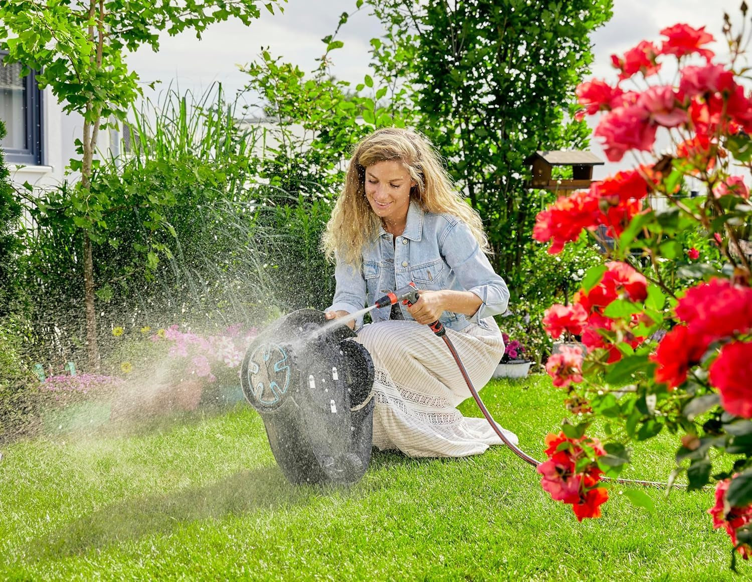 Gardena Mähroboter SILENO Minimo 350 M²: Intelligenter Rasenmäher Mit Optimaler Konnektivität, Mit Gardena Bluetooth App Programmierbar (15208-47)